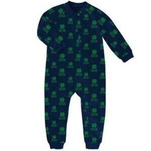 Infant NCAA Notre Dame Fighting Irish Logo Sleeper - Size 12 Months - NWT